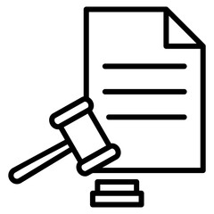 Ethics Code Icon Element For Design