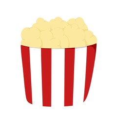 popcorn. snack. movie set. corn. popcorn set. eat. food. delicious. yellow. red. white. cinema. sweet. cute cartoon. cute character. face.