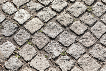 nawierzchnia z kostki brukowej © mydayphoto