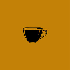 Tea Cup icon flat vector design.