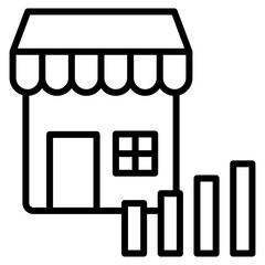 Area Developer Icon Element For Design