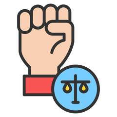 Rights Icon Element For Design