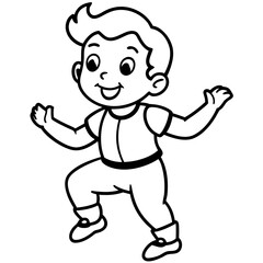 Obraz premium boy icon