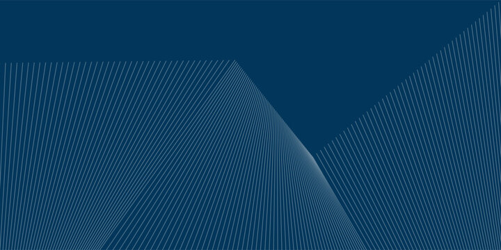 A sleek blue abstract background with converging lines and smooth gradients. The dynamic design and subtle transitions create a visually appealing and versatile backdrop for various creative projects.