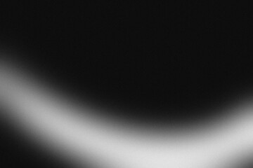 Abstract black and white background with light texture and digital design elements