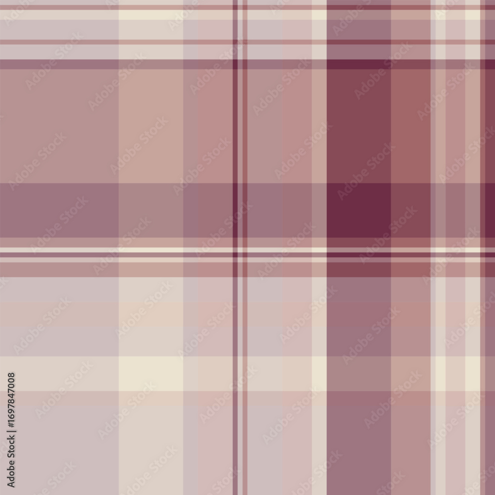 Poster elegant plaid background in shades of mauve and cream. versatile pattern for textile design, web gra