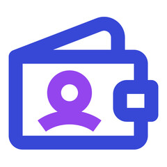 Fototapeta premium users two tone icon set