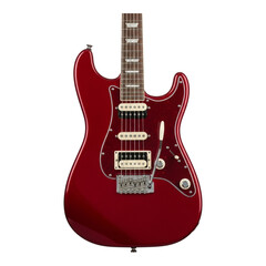 red electric guitar