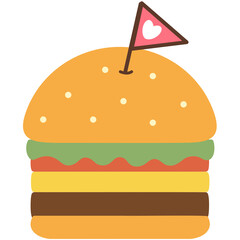 food hamburger