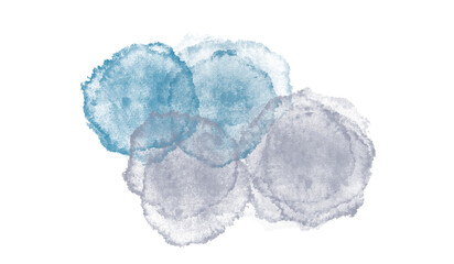 Vibrant abstract watercolor splashes create dynamic artistic textures for modern design projects