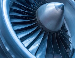 Turbine - Triebwerk - Closeup