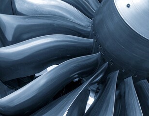 Turbine - Triebwerk - Closeup