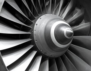 Turbine - Triebwerk - Closeup