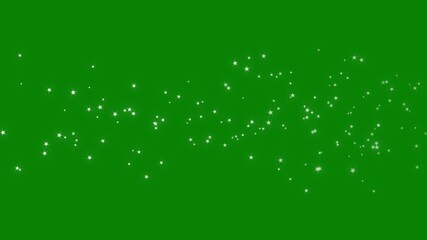 Magic glitter sparkle trail, glowing doodle stars, white twinkling particles, starlight dust line, fairy sparkle burst, glitter confetti trail on green screen, shining twinkle transition. 4k - Powered by Adobe
