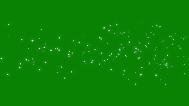 Magic glitter sparkle trail, glowing doodle stars, white twinkling particles, starlight dust line, fairy sparkle burst, glitter confetti trail on green screen, shining twinkle transition. 4k - Powered by Adobe