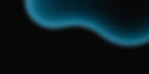Cyan abstract liquid gradient background with glossy flow