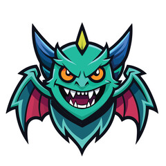 design logo vector icon illustration mascot character cartoon monster wings
