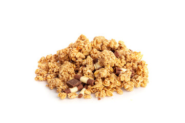 Granola, Muesli Breakfast, Crunchy Cereal Breakfast, Oatmeal Muesli with Seeds and Grains, Healthy Diet