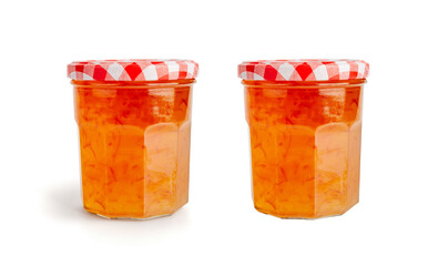 Orange Jam, Apricot Marmalade, Fruit Jelly Fruity Confiture, Yellow Red Syrup, Mango Sauce