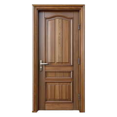 Fototapeta premium door isolated on white background