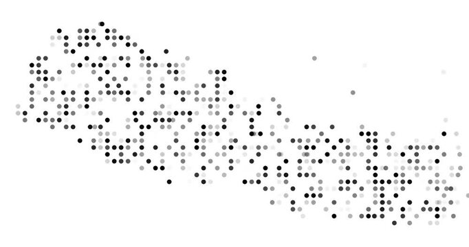Post-Conceptual Circles Converge Crafting Abstract Nepali Map