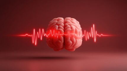 mental health epilepsy concept with awareness, therapy, scan