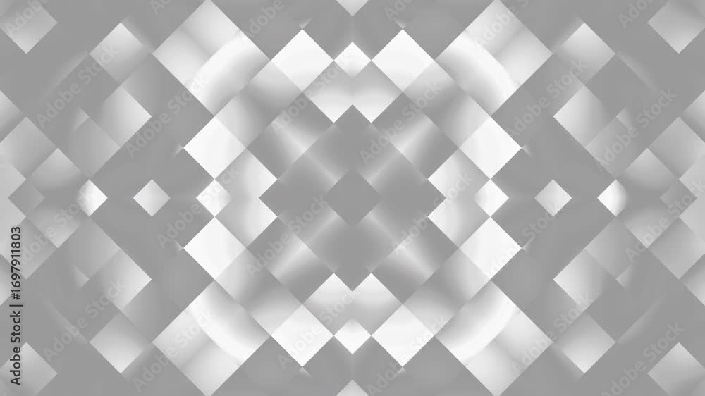 Poster 4k footage light grey background corporate abstract loop background of looping animated gradient geo