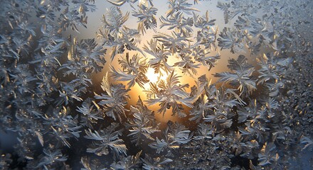 Frozen Sunrise Mandala