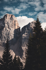 Mountain Hike in Dolomites Italy mountain perfect for climb 