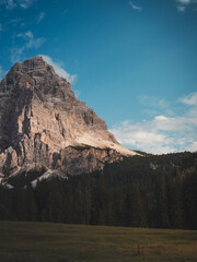 Mountain Hike in Dolomites Italy mountain perfect for climb 