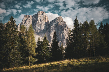 Mountain Hike in Dolomites Italy mountain perfect for climb 