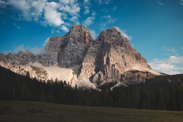 Mountain Hike in Dolomites Italy mountain perfect for climb 
