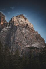 Mountain Hike in Dolomites Italy mountain perfect for climb 