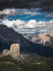 Mountain Hike in Dolomites Italy mountain perfect for climb 