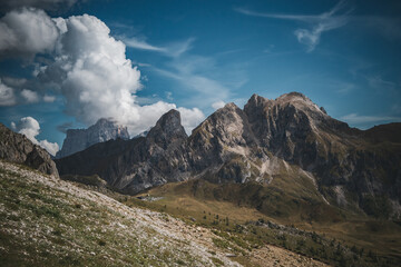 Mountain Hike in Dolomites Italy mountain perfect for climb 