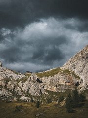 Mountain Hike in Dolomites Italy mountain perfect for climb 