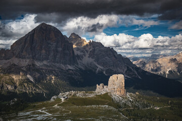 Mountain Hike in Dolomites Italy mountain perfect for climb 