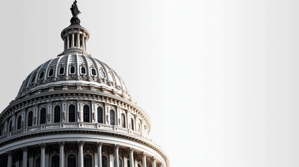 Historic dome architecture u.S. Capitol photography urban landscape close-up cultural significance