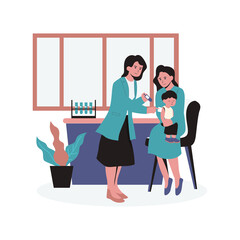 business people in office