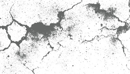 Gray distressed grunge texture with scratches and speckles vector