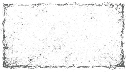 Grunge Border  Frame, Dust distress grainy grungy effect, distressed backdrop Wall  Frame distressed  overlay vector design on transparent background.