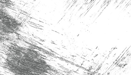 Grunge black and white. Abstract illustration Vertical textured grain scratched overlay  vector design on isolated transparent background.