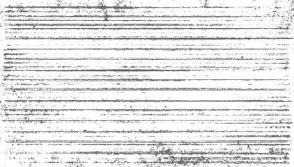 Obraz premium Grunge Scratch Texture with Distressed Horizontal Lines overlay urban illustration. Overlay to create interesting effect Black isolated vector design on transparent background.