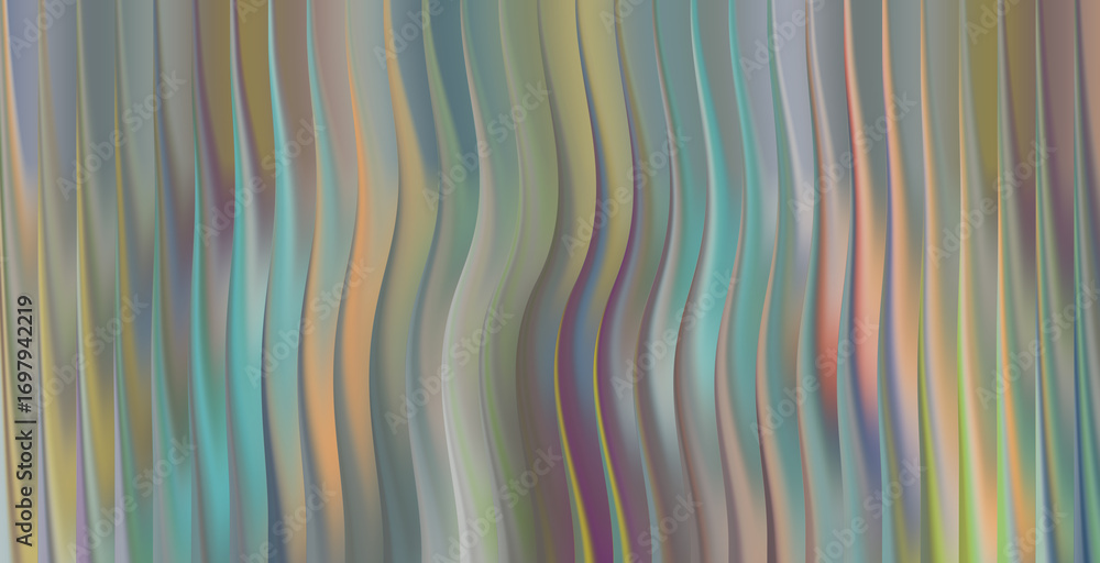 Poster abstract background with flowing lines and soft pastel colors design