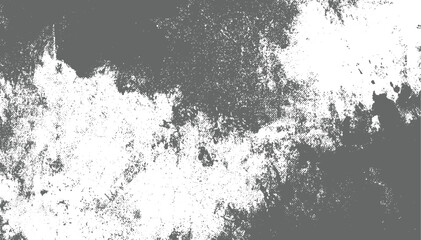 Abstract Grunge Splatter Texture with Brush Stroke Noise vector design on transparent background.