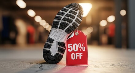 Grab stylish footwear with a massive 50 percent discount with this amazing deal at a retail store