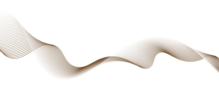 Abstract brown wave line gradient color background.brown wave modern stream background.digital frequency track equalizer,digital art, presentations, branding, and modern creative projects,