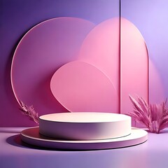 Modern product display podium