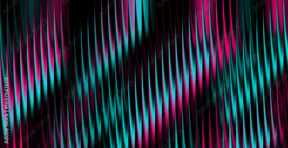 Poster abstract background with diagonal lines and pink and blue light effect