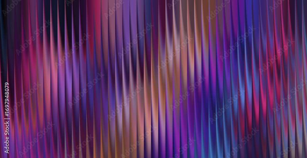 Poster abstract background with blurred colorful vertical lines and textures design